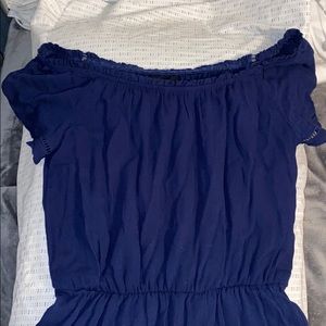 Dark Blue Romper
